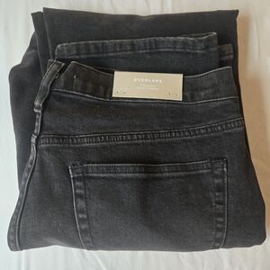 Everlane Mens Black Straight Jeans 34W 30L